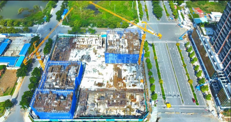 Cập nhật tiến độ thi công tháng 9 