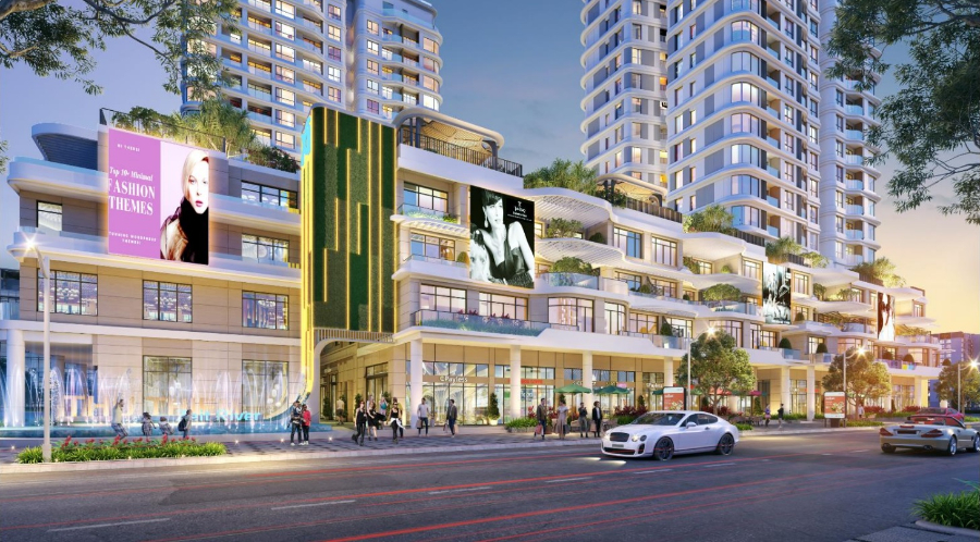 Tiện ích khu Shophouse thương mại dự án Thủ Thiêm Zeit River