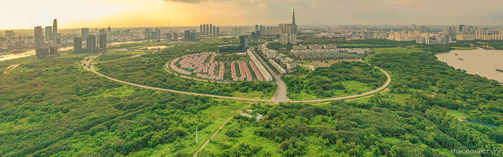 Cư dân Thủ Thiêm tận hưởng môi trường xanh khi sống trong lòng khu lâm viên 128ha
