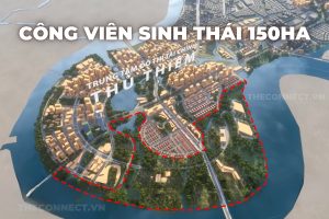 phoi canh cong vien sinh thai 150ha tai thu thiem