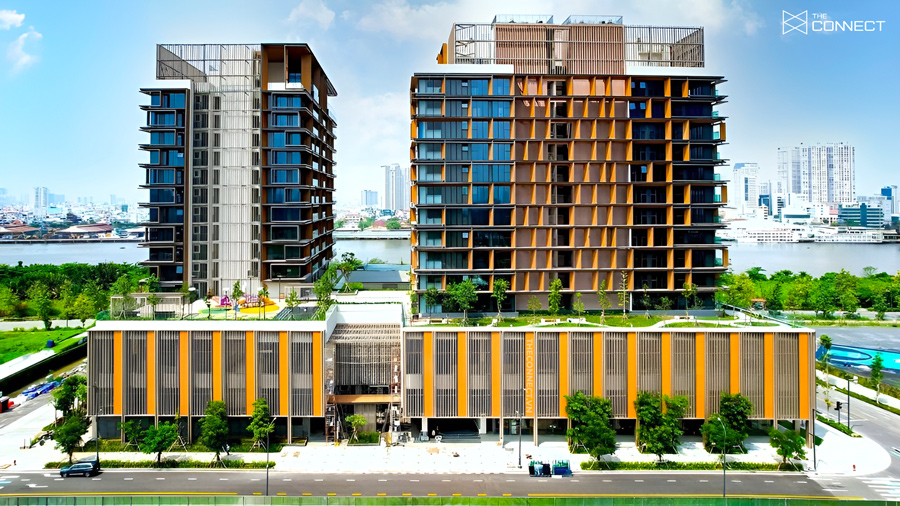 Hình ảnh thực tế phân khu Cove Residences, Empire City