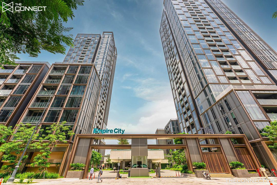 Hình ảnh thực tế phân khu Tilia Residences, Empire City