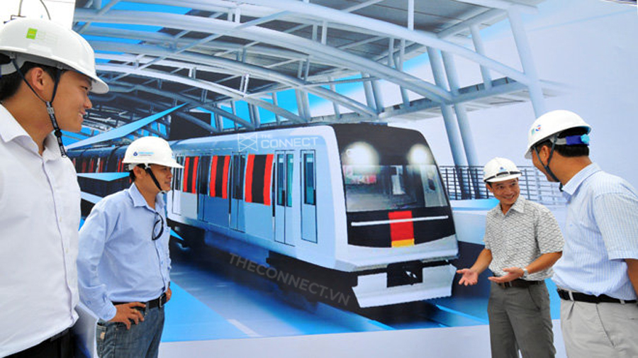 phoi canh hinh doan tau tuyen metro so 5 tphcm