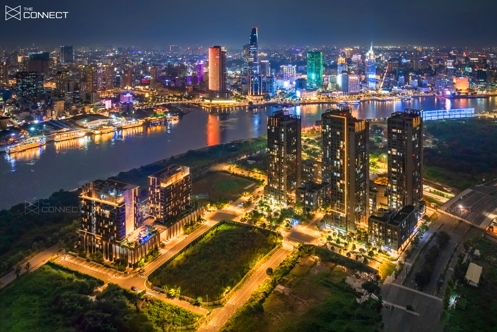 hinh anh thuc te du an empire city ve dem