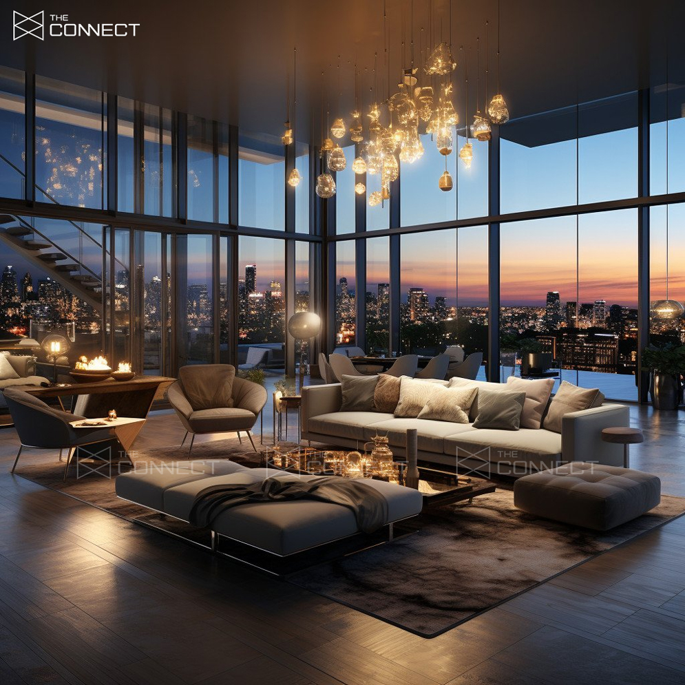 phoi canh can ho penthouse luxury
