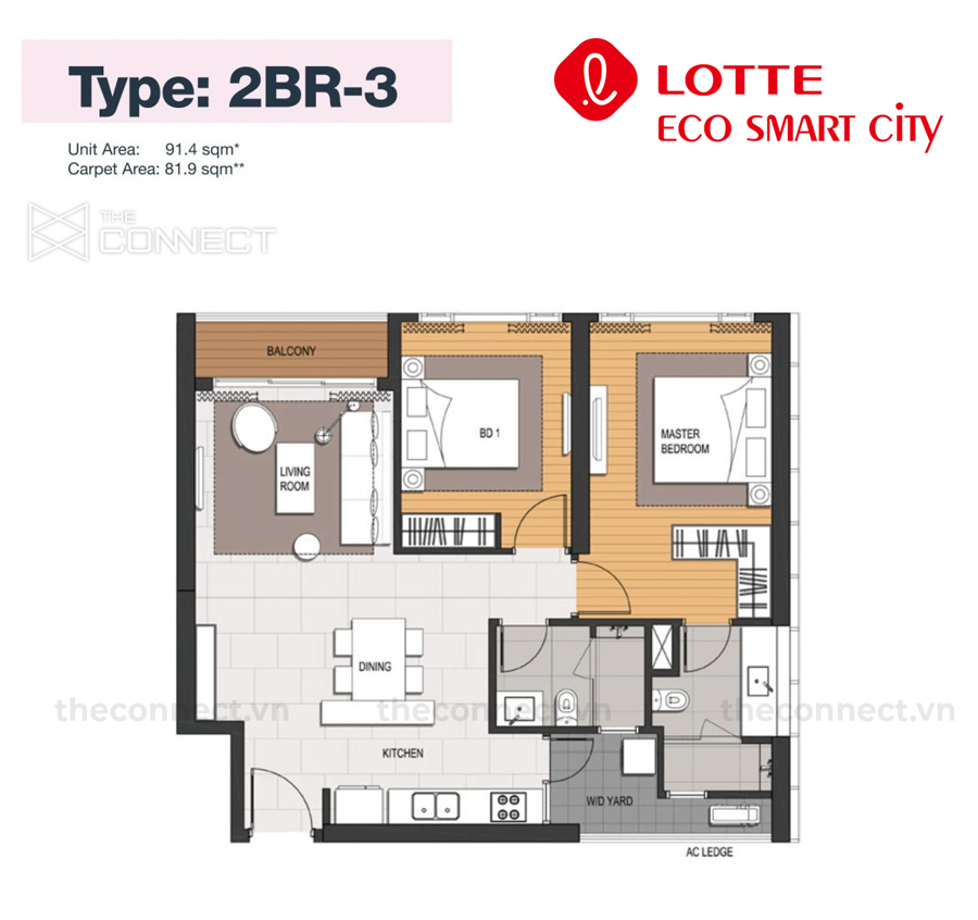 mat bang can ho 2 phong ngu du an lotte eco smart city thu thiem