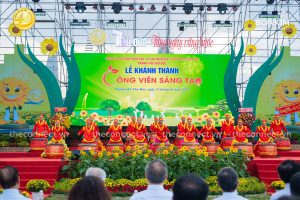 cong vien sang tao phia bo song thu thiem