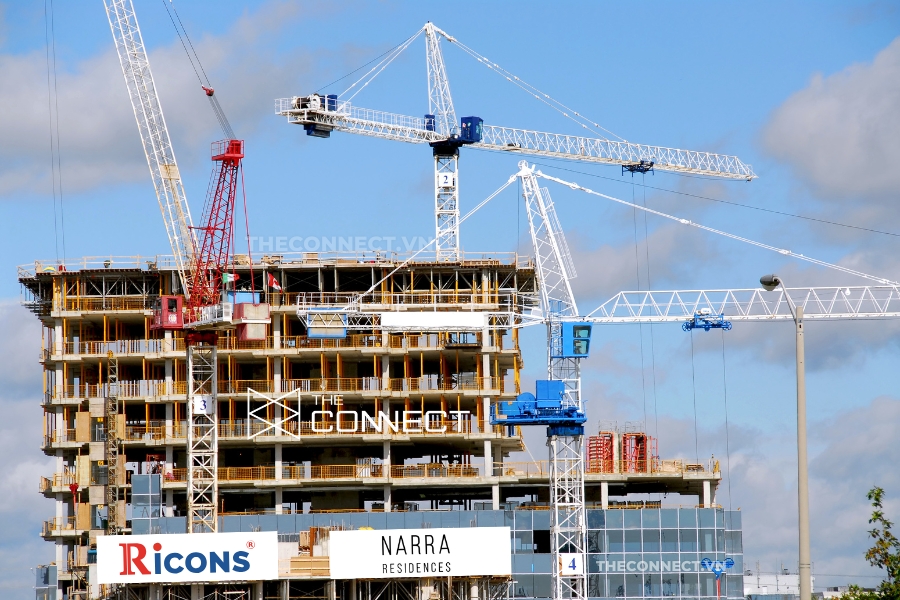 Ricons là tổng thầu Narra Residences. Tiến Độ Narra Residences Mới Nhất